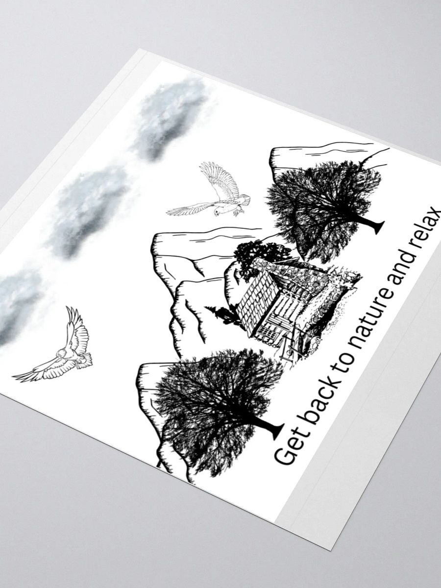 Nature's Retreat Kiss Cut Stickers product image (9)