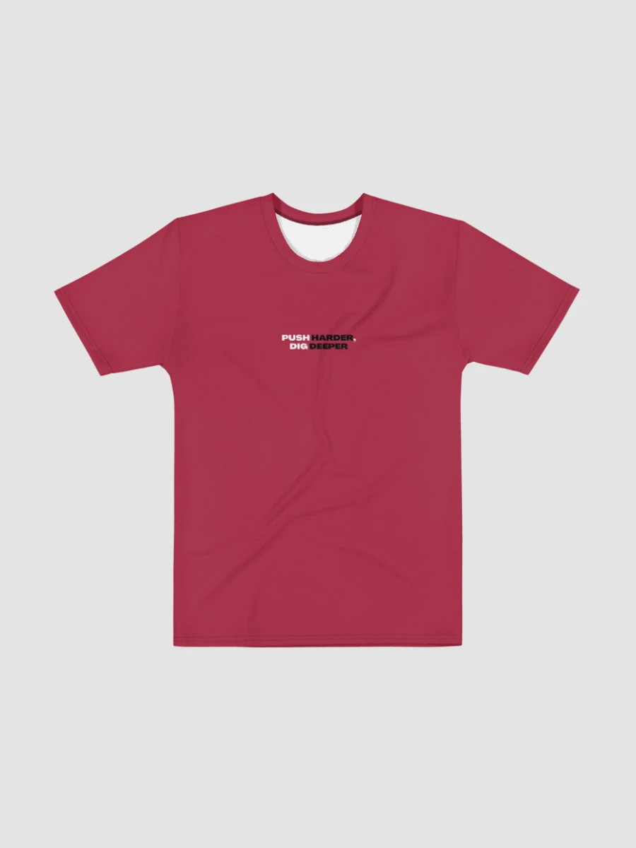 Push Harder, Dig Deeper T-Shirt - Cherry Red product image (5)