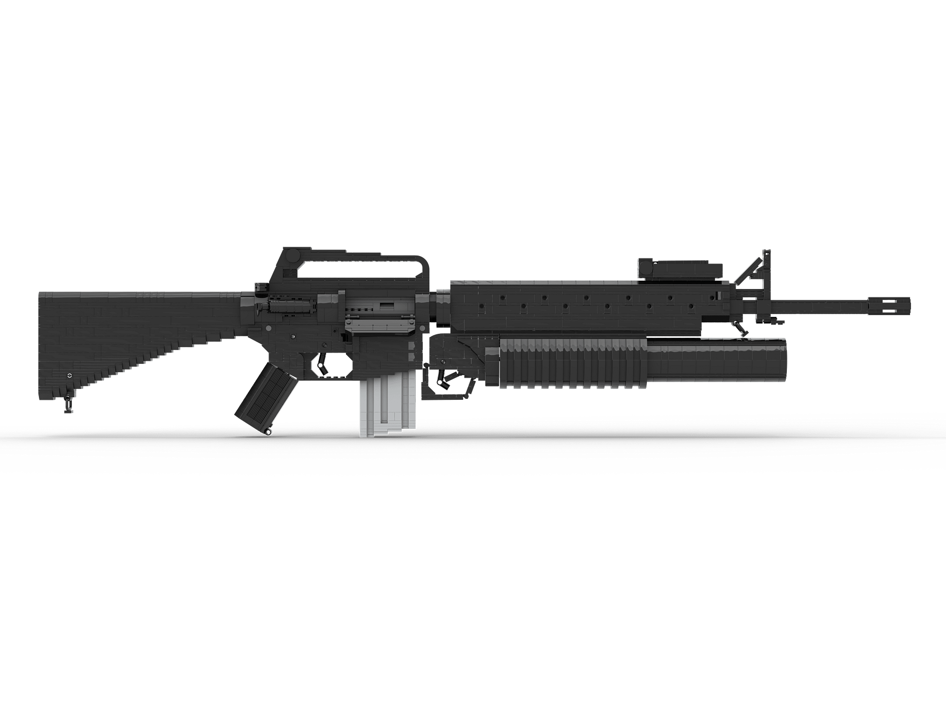 LEGO M16A1/M203 - LDD Instructions product image (6)