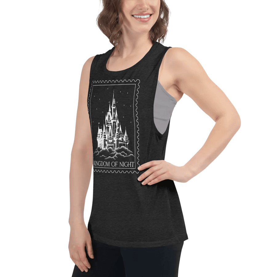Kingdom of Night Bella+Canvas Women's Flowy Muscle Tank product image (6)