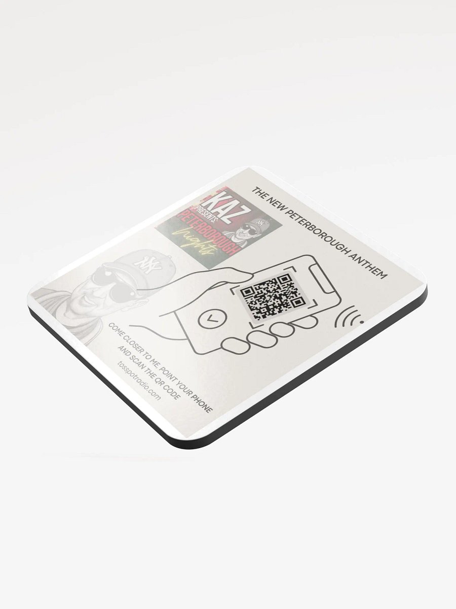 "Peterborough Nights" QR Code Coaster product image (3)