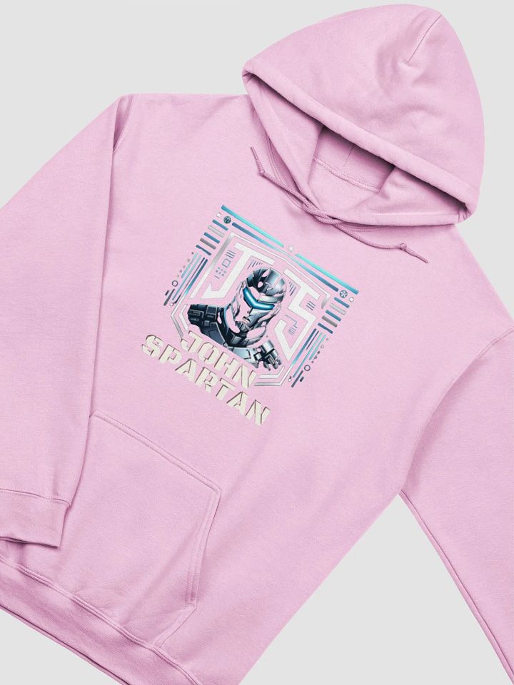 John Spartan Gildan Classic Hoodie Pink product image (2)