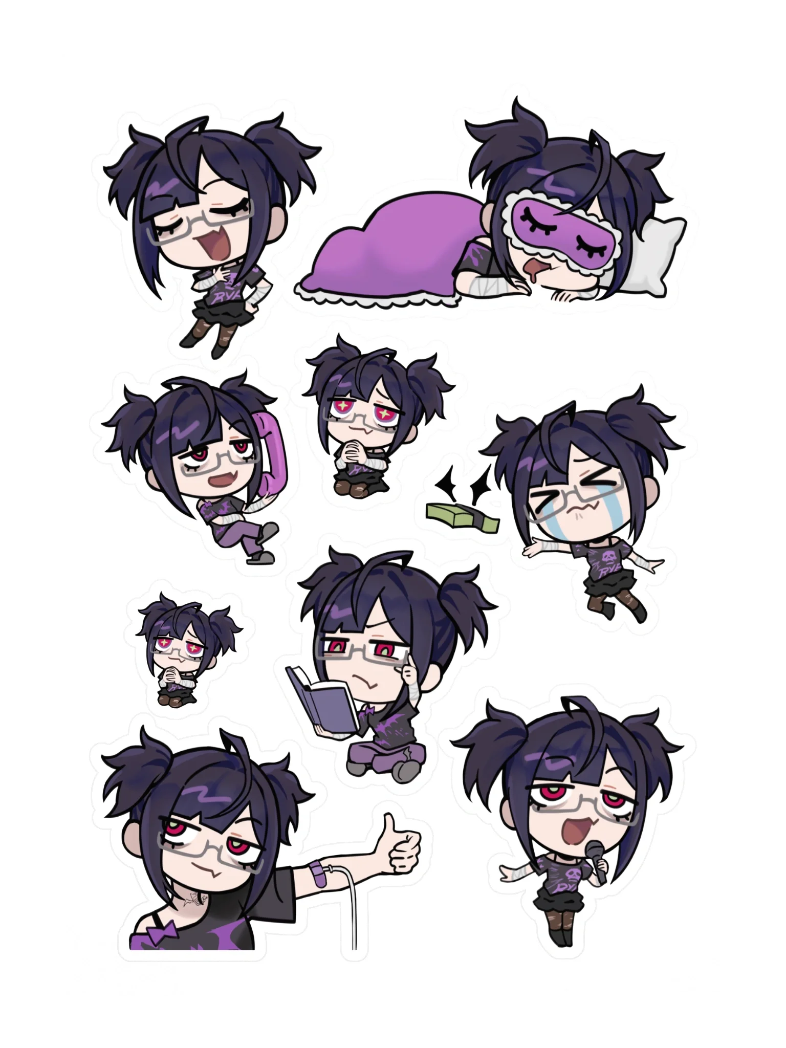 Many Phases of Rye Sticker Sheet product image (3)