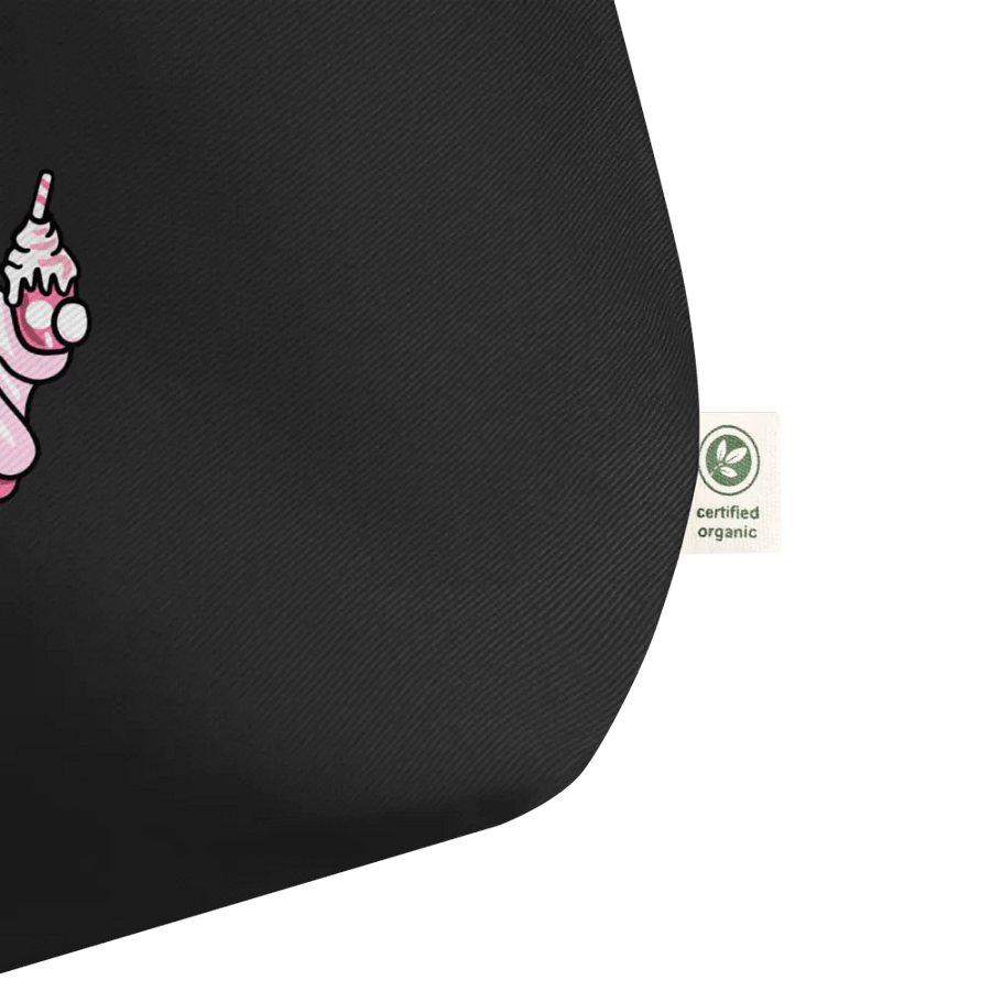 Cute Ghost Organic Cotton Tote product image (3)
