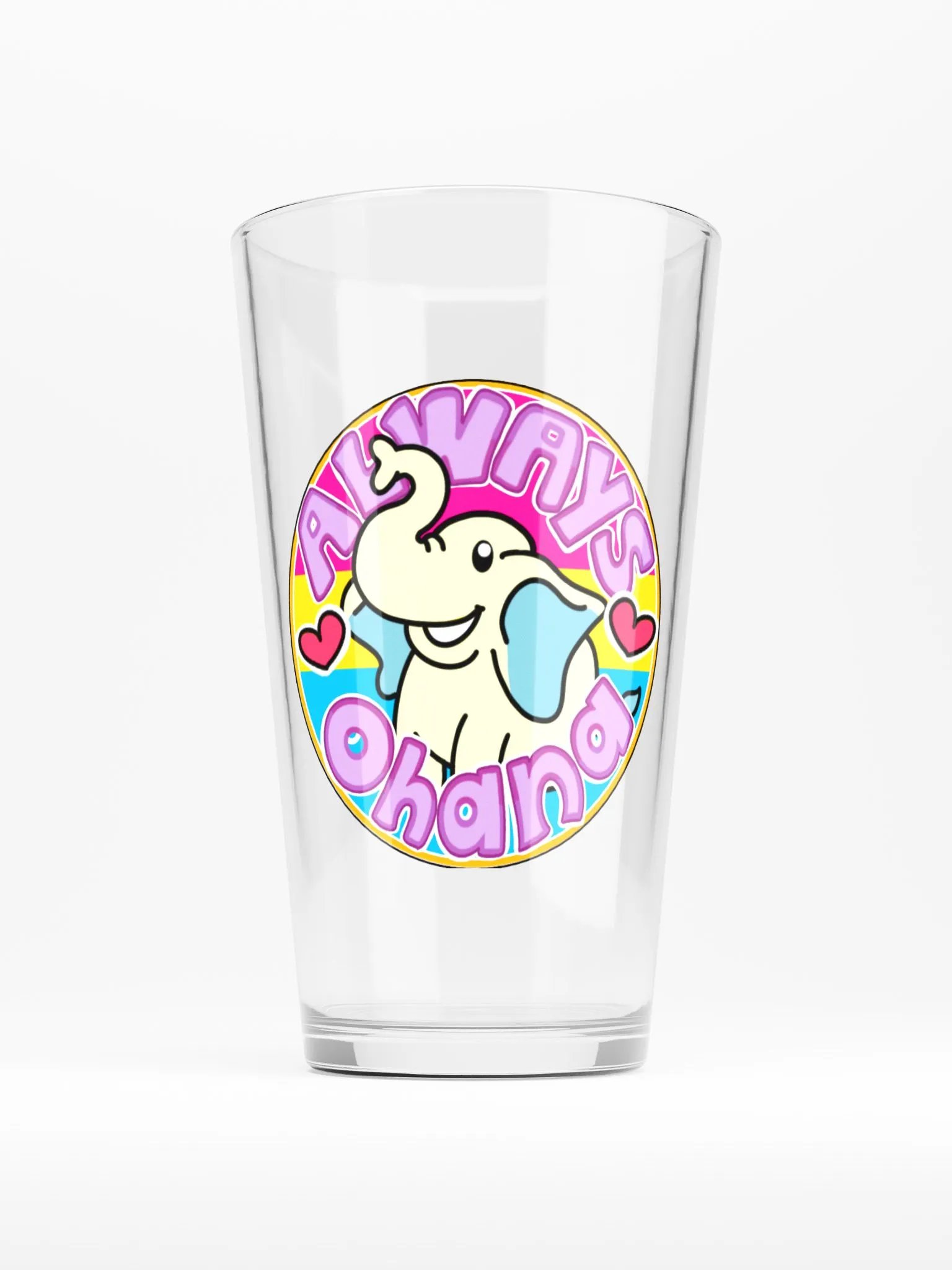 AlwaysxOhana Logo Glass product image (1)