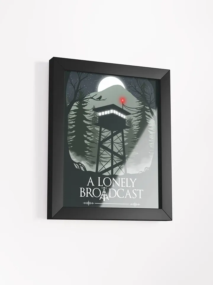 A Lonely Broadcast book cover poster (framed) product image (2)