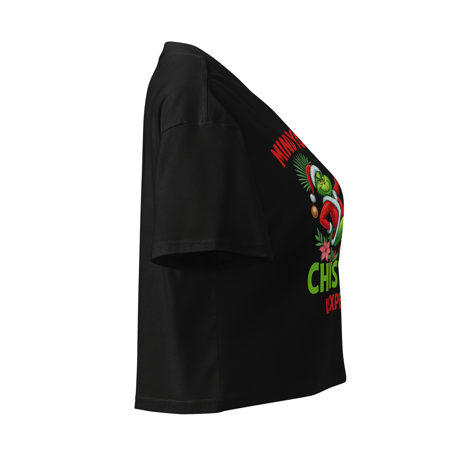Grinchy Christmas Crop Top product image (9)