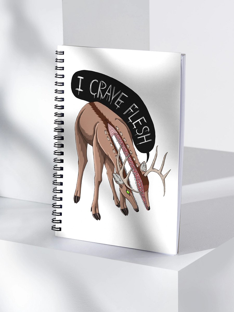 Demon Deer Spiral Notebook product image (4)