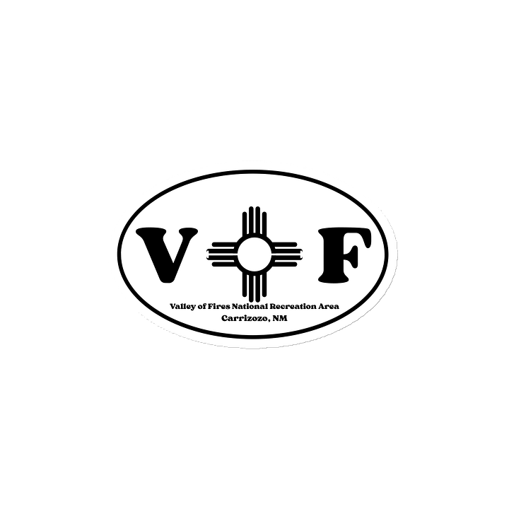 Valley of Fires Oval Magnet product image (2)
