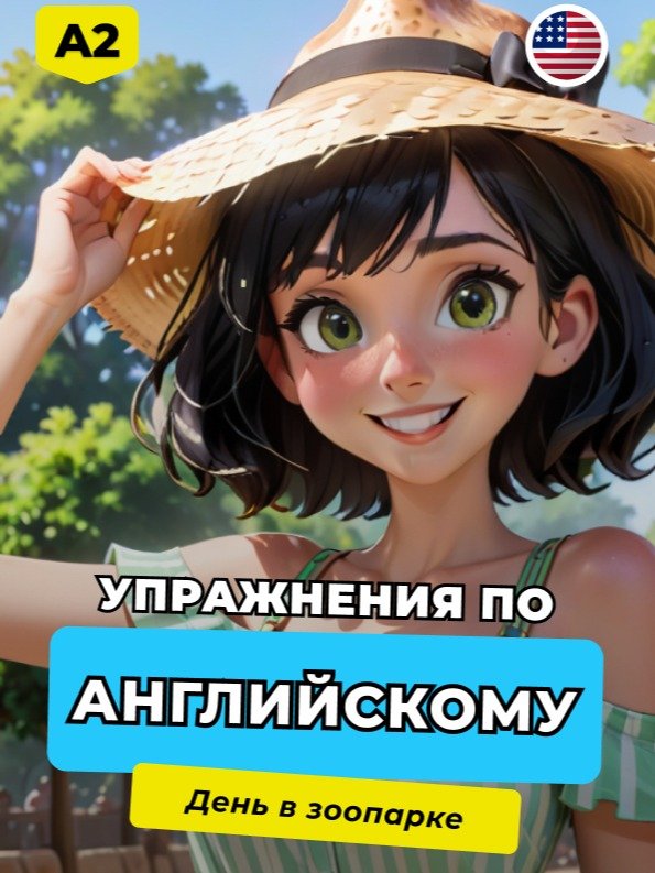 УПРАЖНЕНИЯ - Английский для начинающих | ДЕНЬ В ЗООПАРКЕ product image (1)