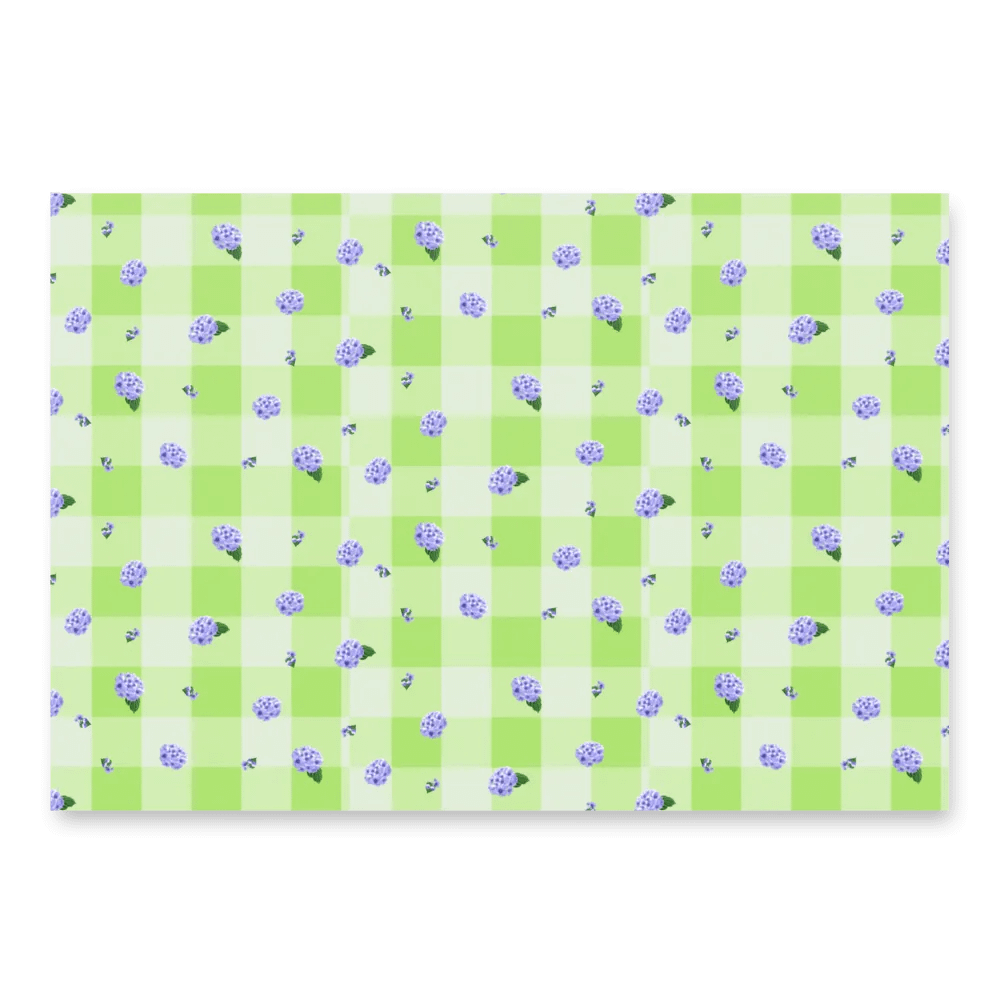 Bunnies and Hydrangeas Wrapping Paper Set product image (1)