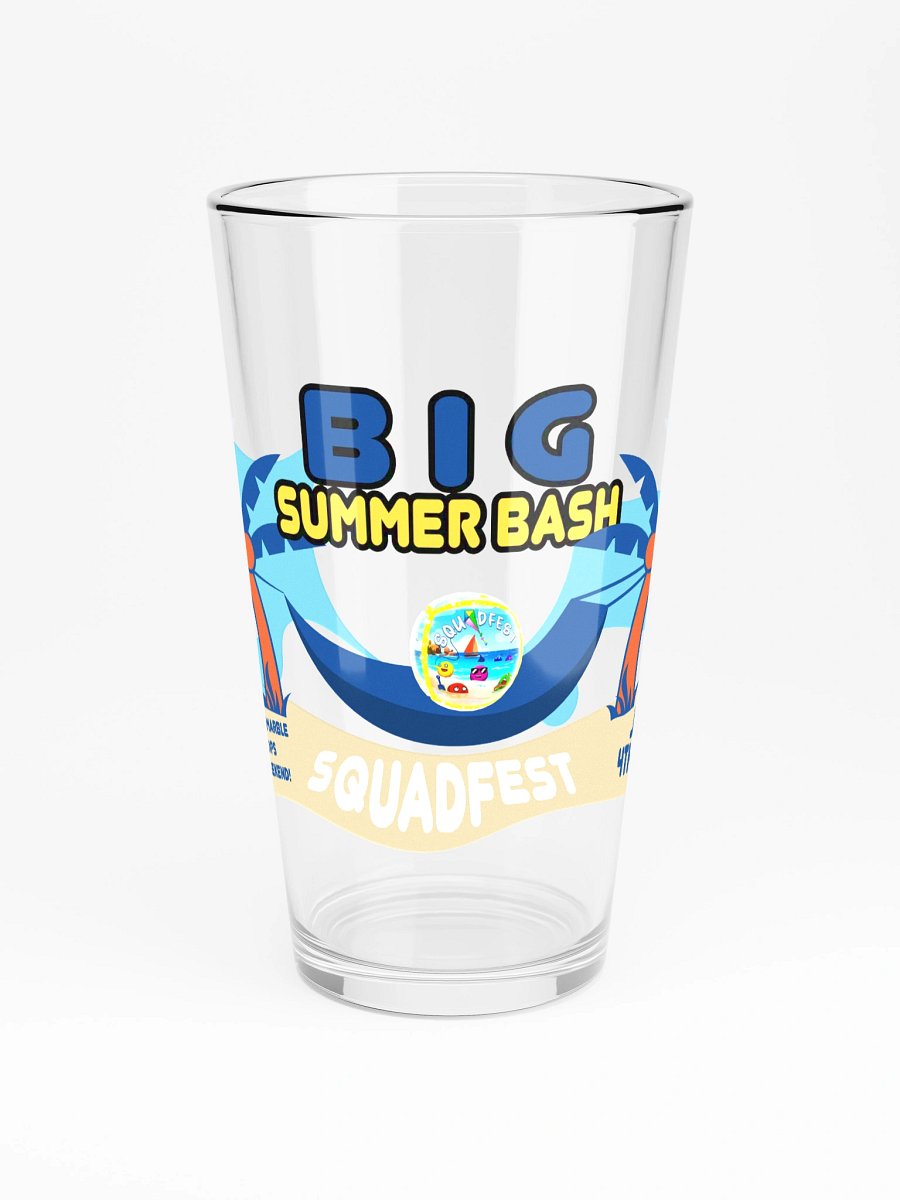 SQUAD FEST BIG SUMMER BASH PINT GLASS product image (3)