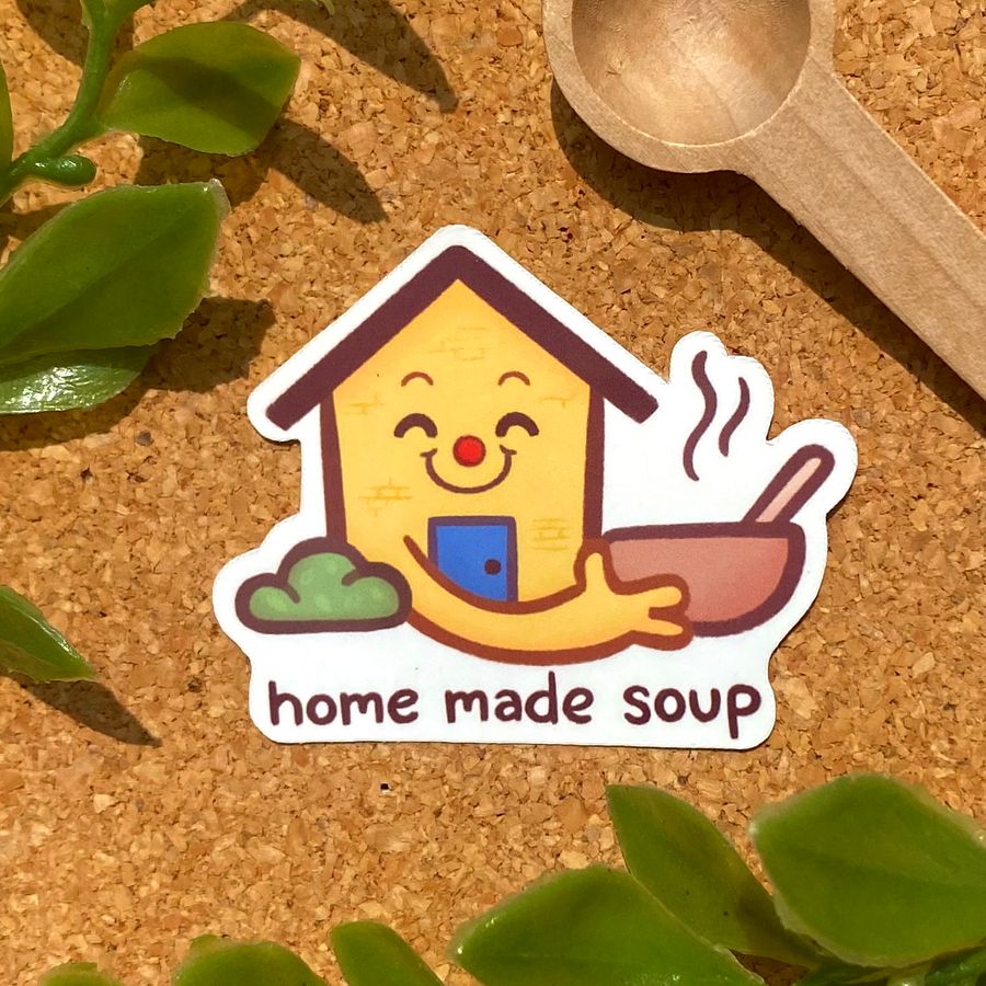 Home Made Soup Sticker product image (1)