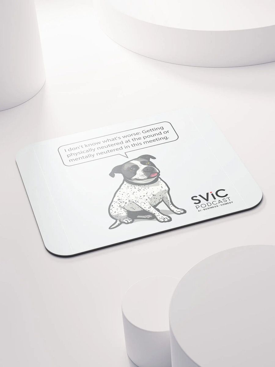 Senior Fetch Reporter Mouse Pad product image (4)