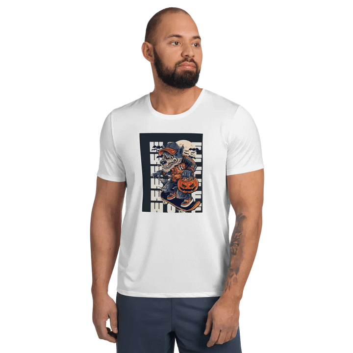 Moonlight Skate Werewolf All-Over Tee product image (1)