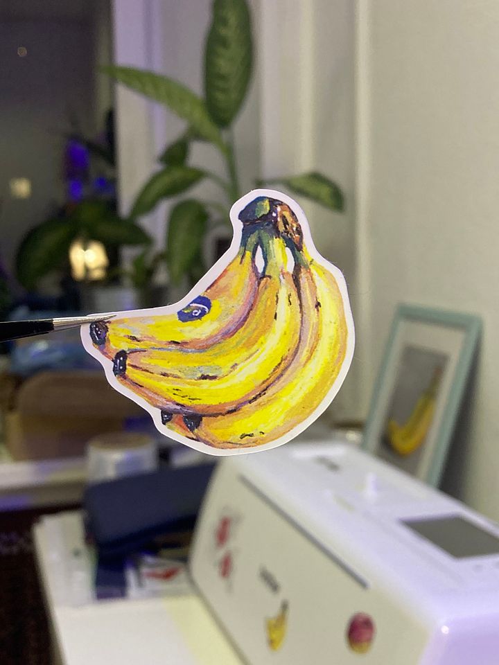 Banana sticker product image (1)
