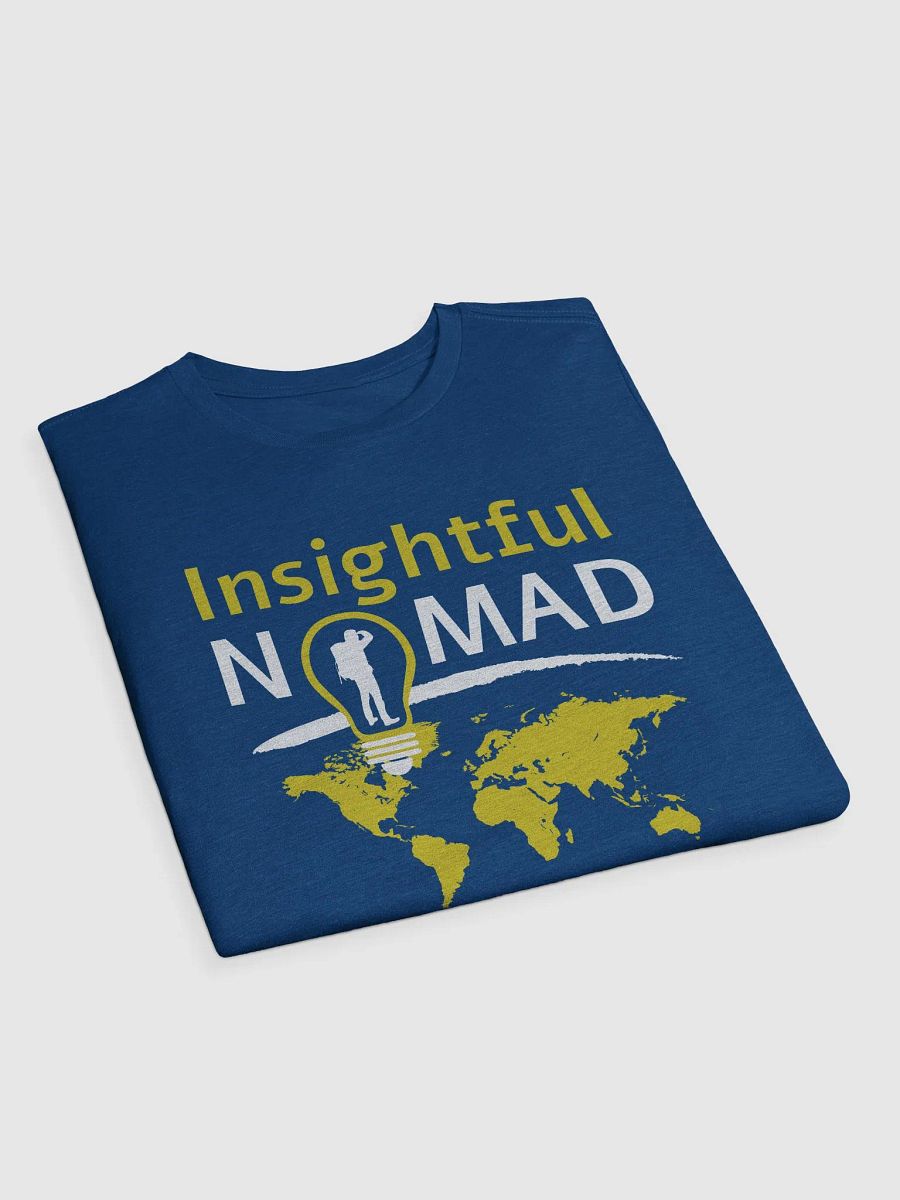 Insightful Nomad T-Shirt (Blue) product image (3)