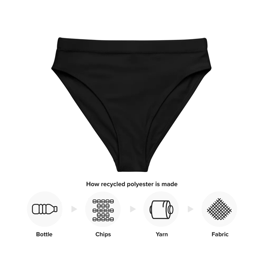 Default All-Over Print Recycled High Waisted Bikini Bottom product image (12)
