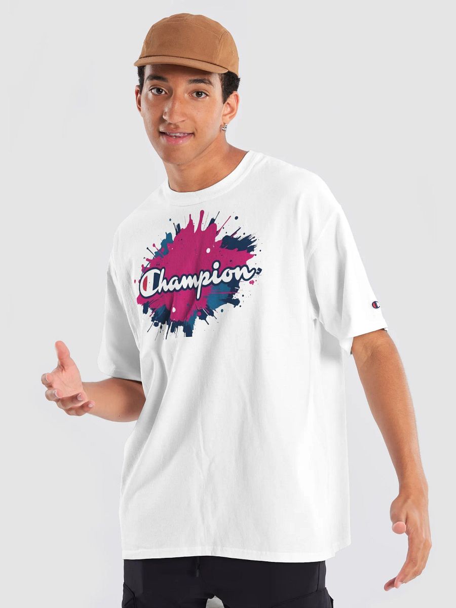 Splatter Script Champion Tee product image (8)