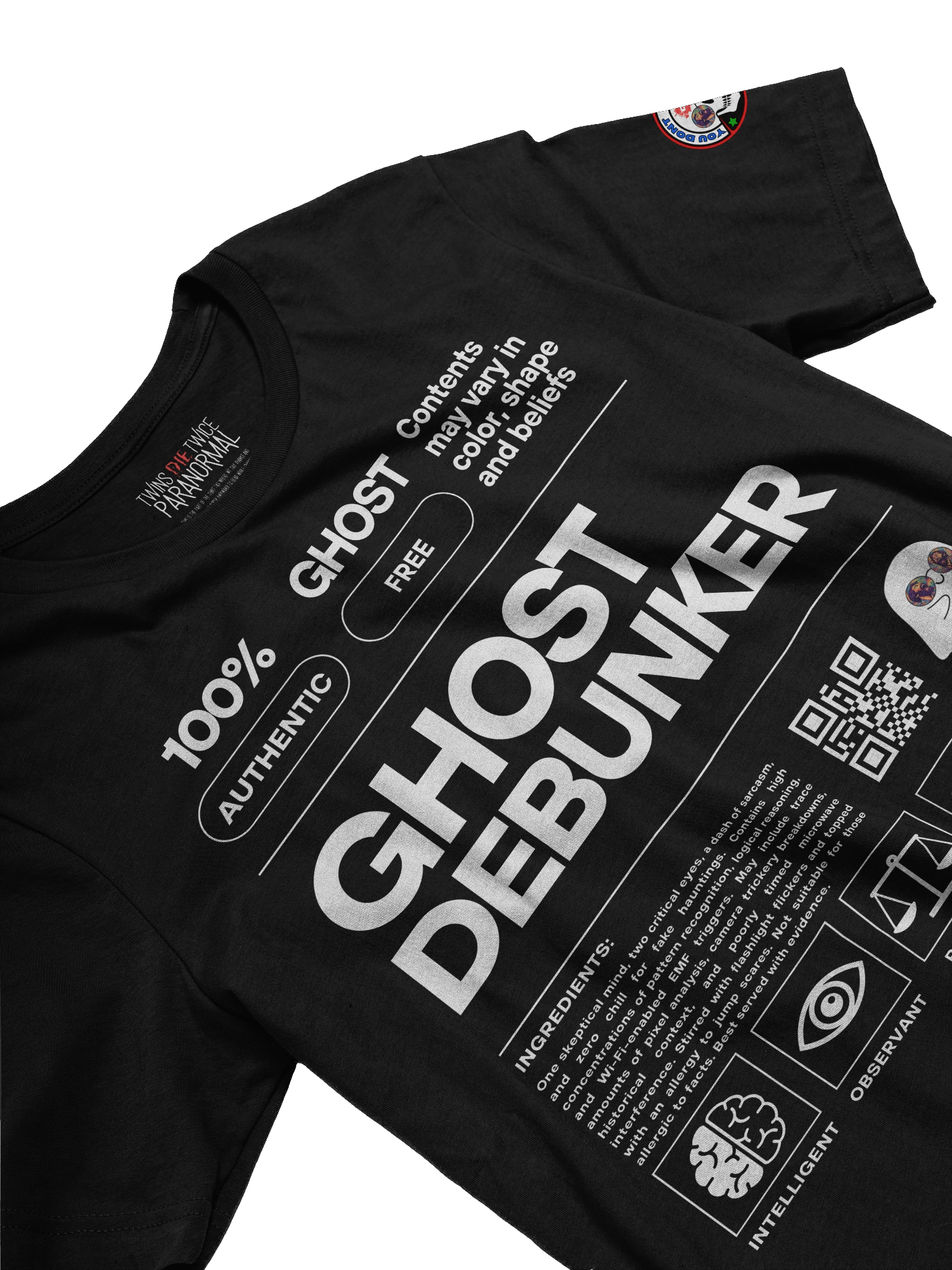 Certified Ghost Debunker (Dark Colors) Premium Tee product image (21)
