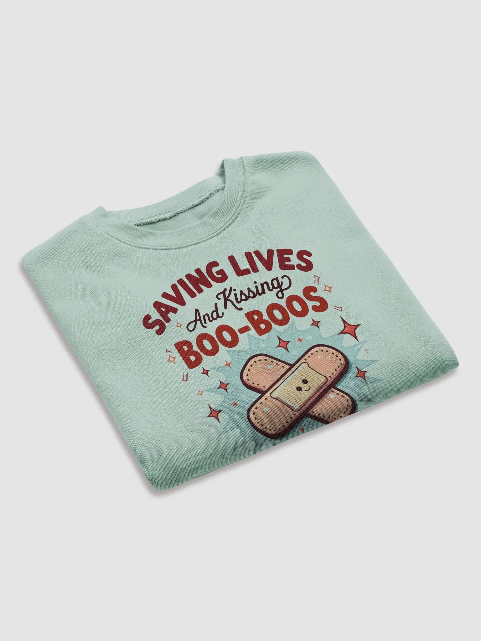 Boo-Boo Savior Crop Sweatshirt product image (13)