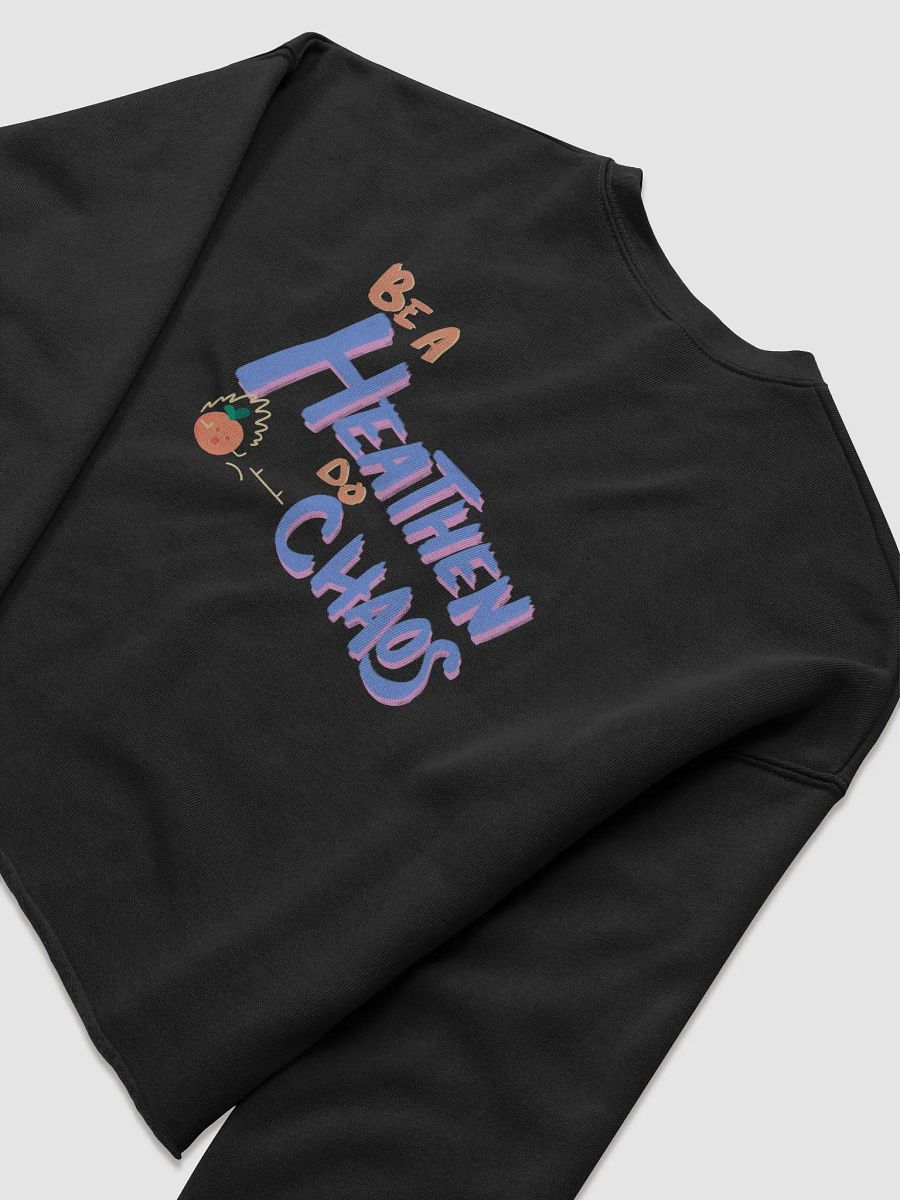 Be a Heathen do Chaos Cropped Crewneck! product image (30)