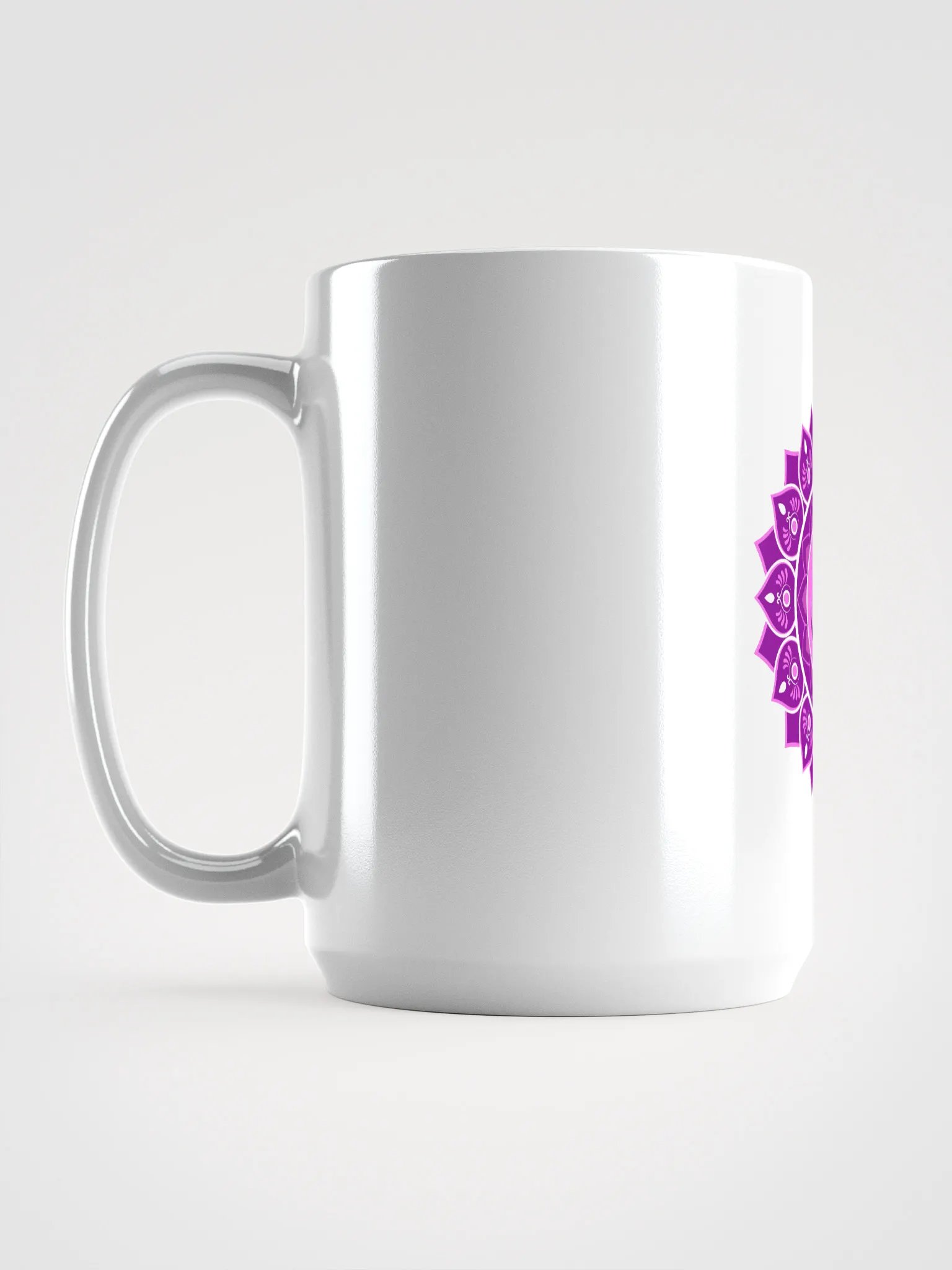 Om Lotus Mandala Ceramic Mug product image (6)