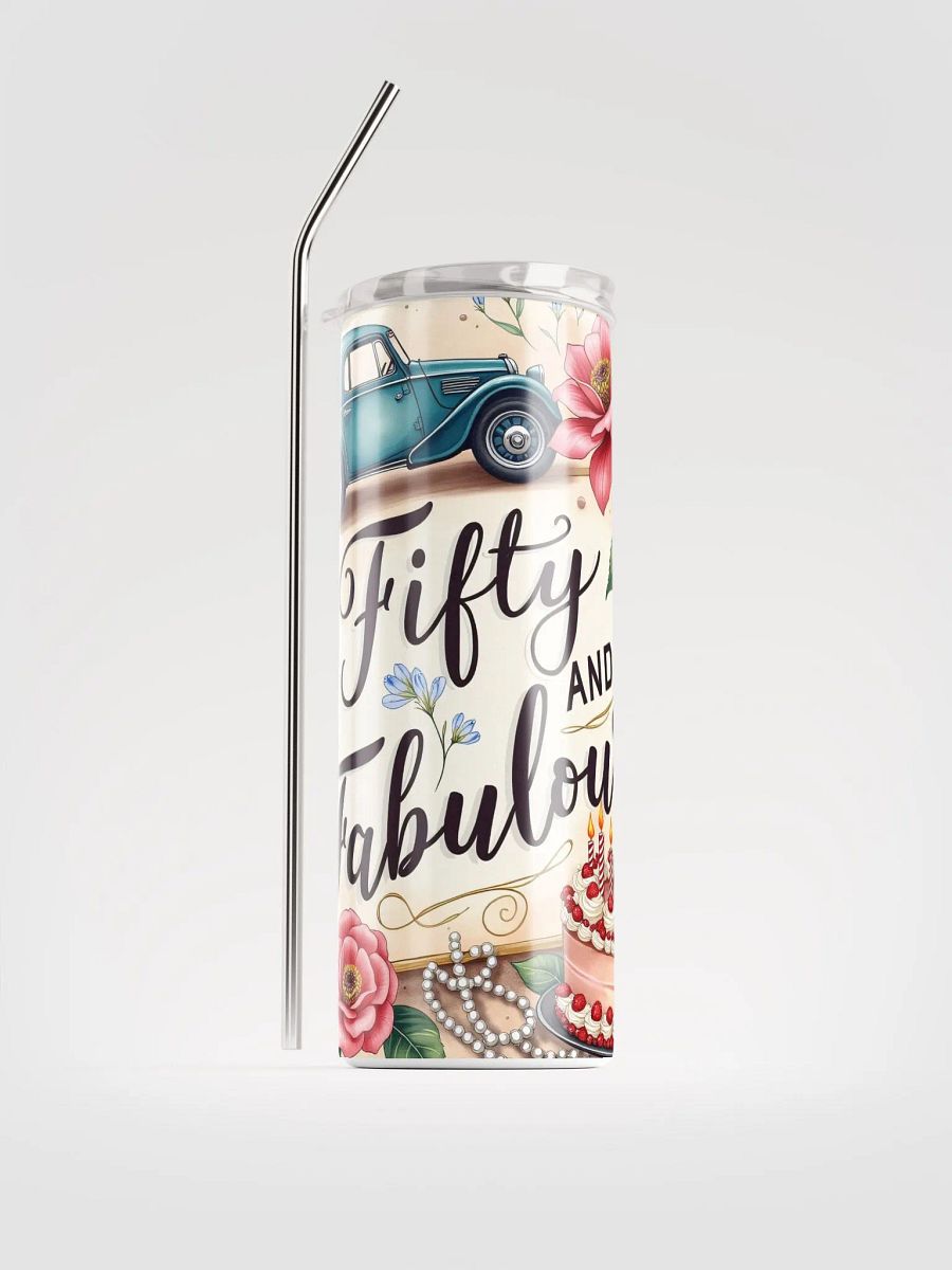 Fabulous Fifty Stainless Steel Tumbler product image (2)