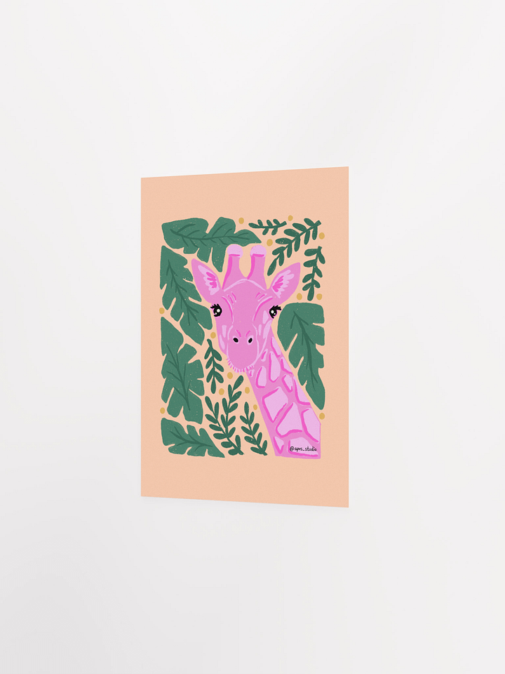 Pink Giraffe in a Jungle product image (2)