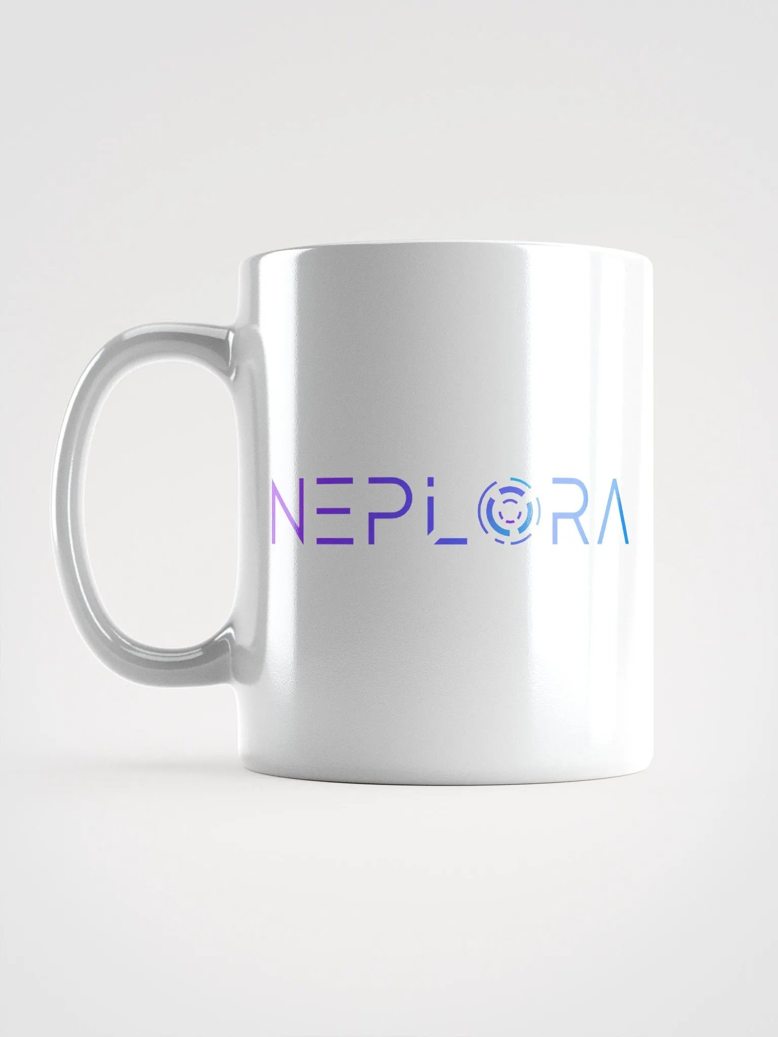 Neplora White Glossy Mug product image (2)