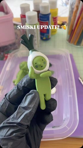 Update on the Smiski phone/monitor Hippers! 🫡

Currently, I’m sanding, priming, painting, sealing, and testing all of these o...