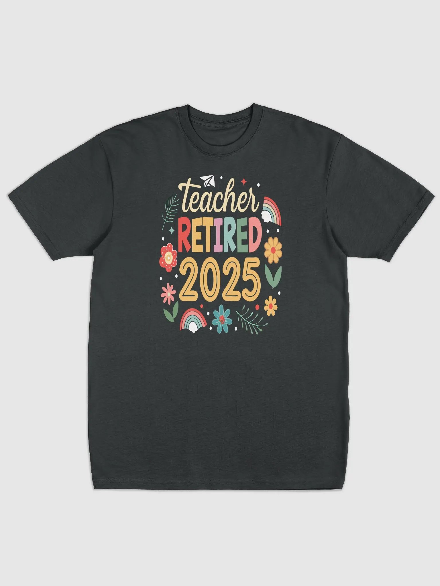 Teacher Retirement 2025 Celebration T-Shirt product image (1)