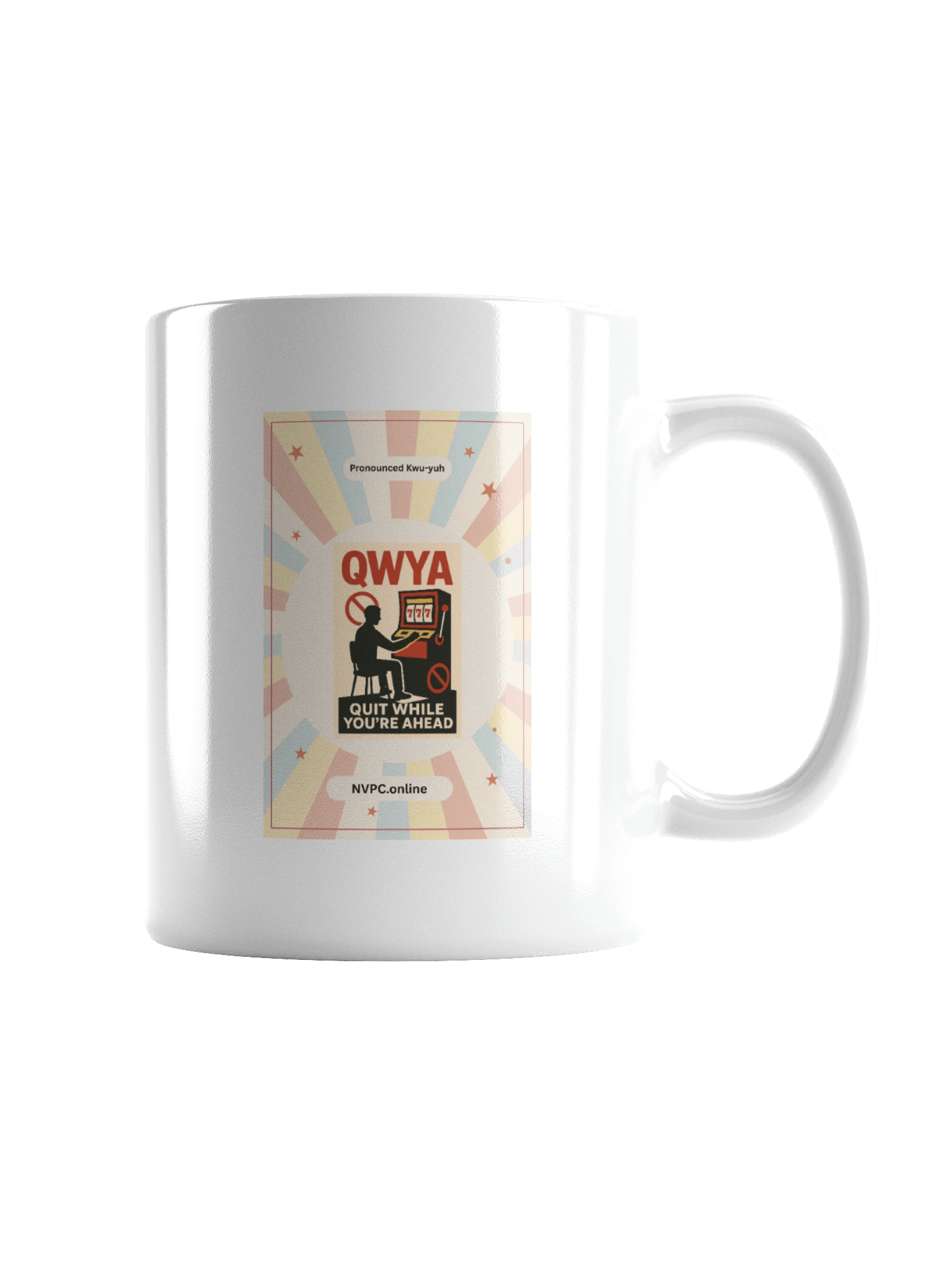 Quit While You're Ahead Mug - NVPC Online Edition product image (4)