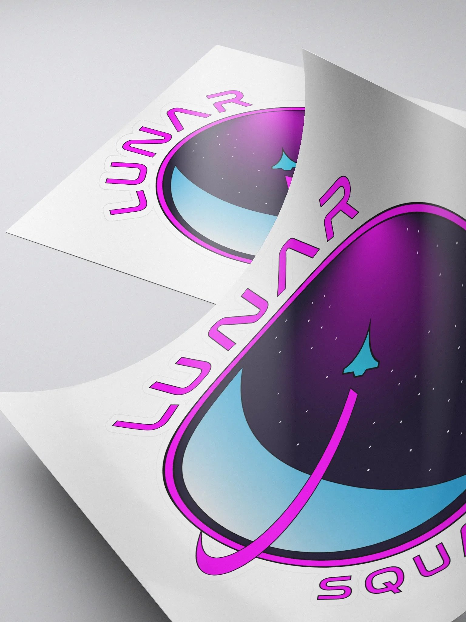 Lunar Squadron | Retro Edition Sticker product image (4)