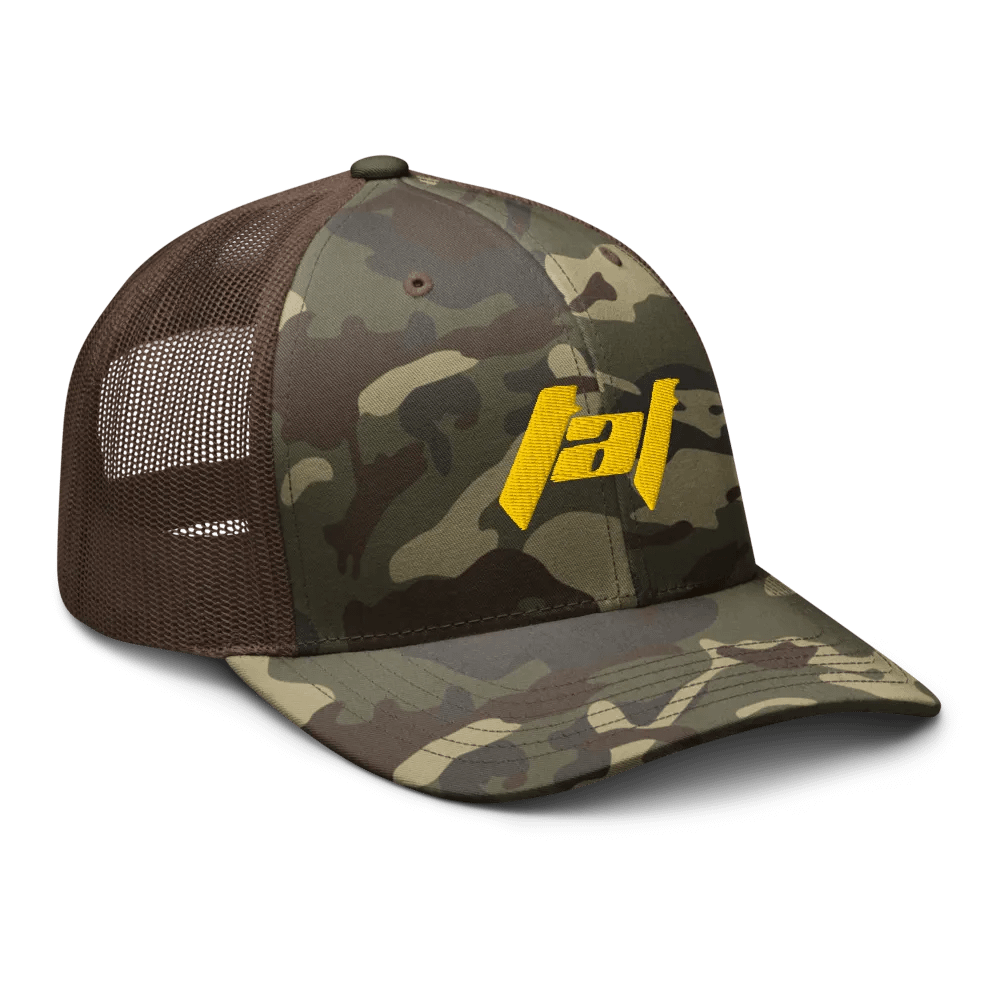 Gold TAF Logo, Camo Snapback product image (12)