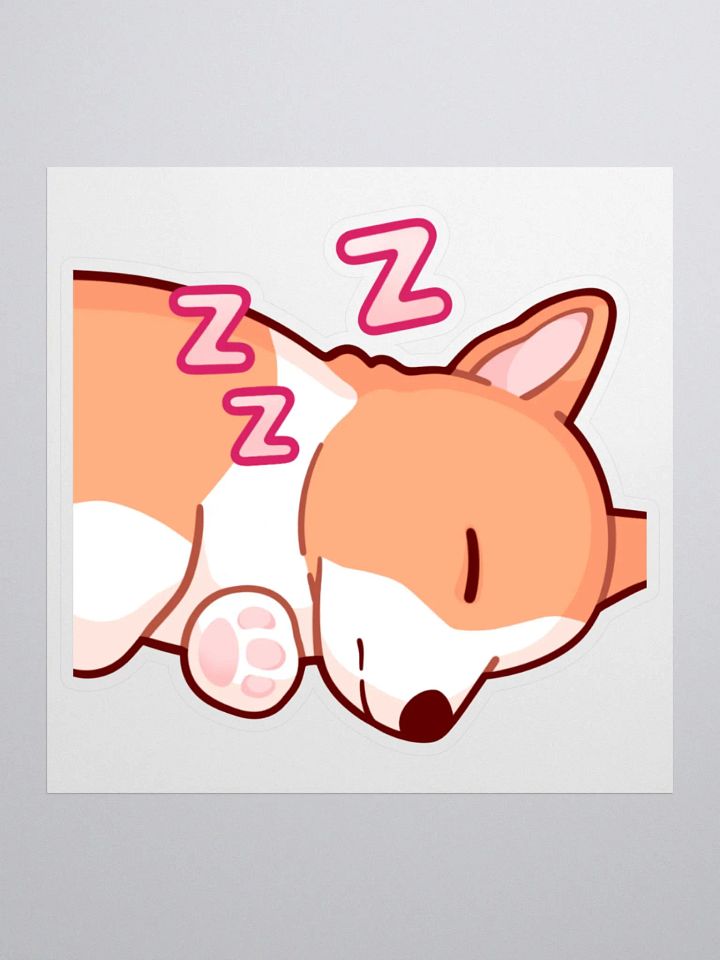 Snoozin' Clive Sticker product image (1)