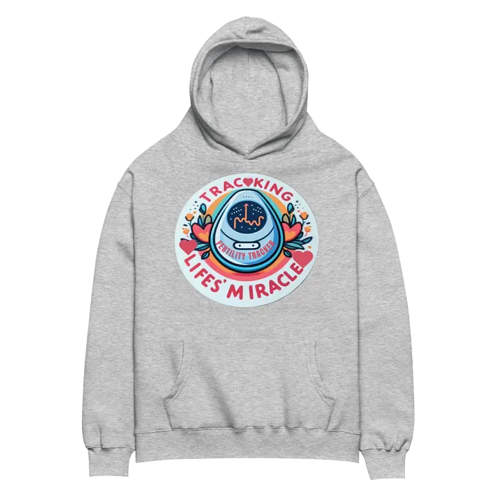 Miracle Tracker Floral Fertility Hoodie product image (22)