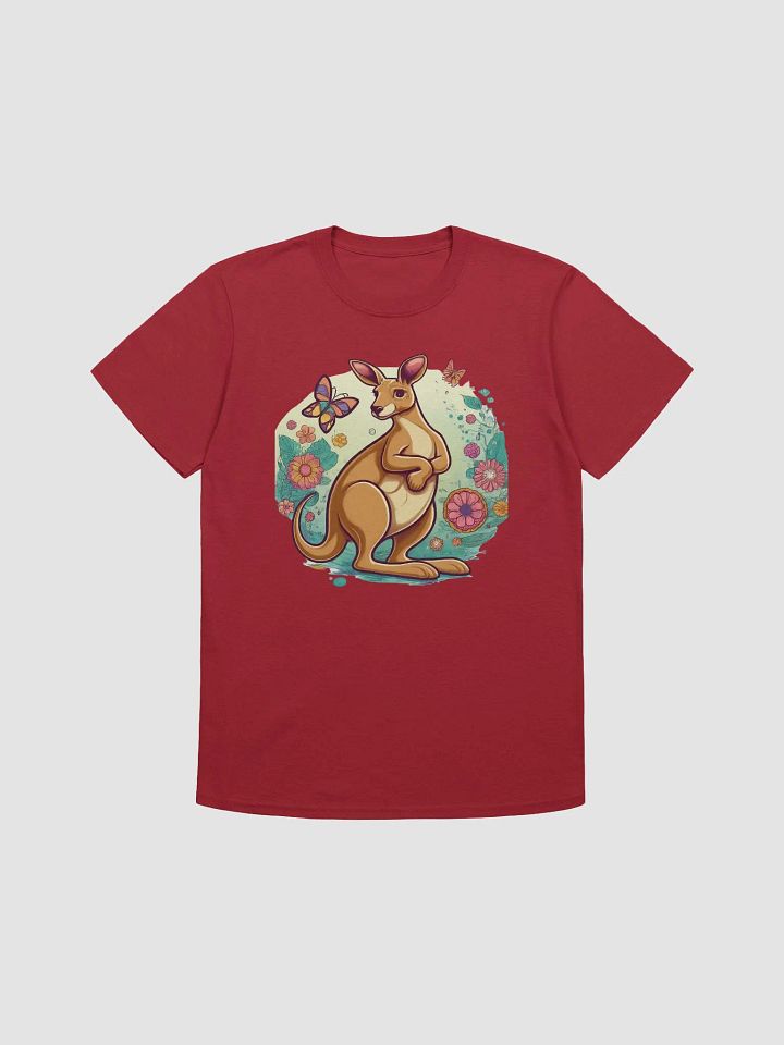 Whimsical Kangaroo Garden T-Shirt product image (4)