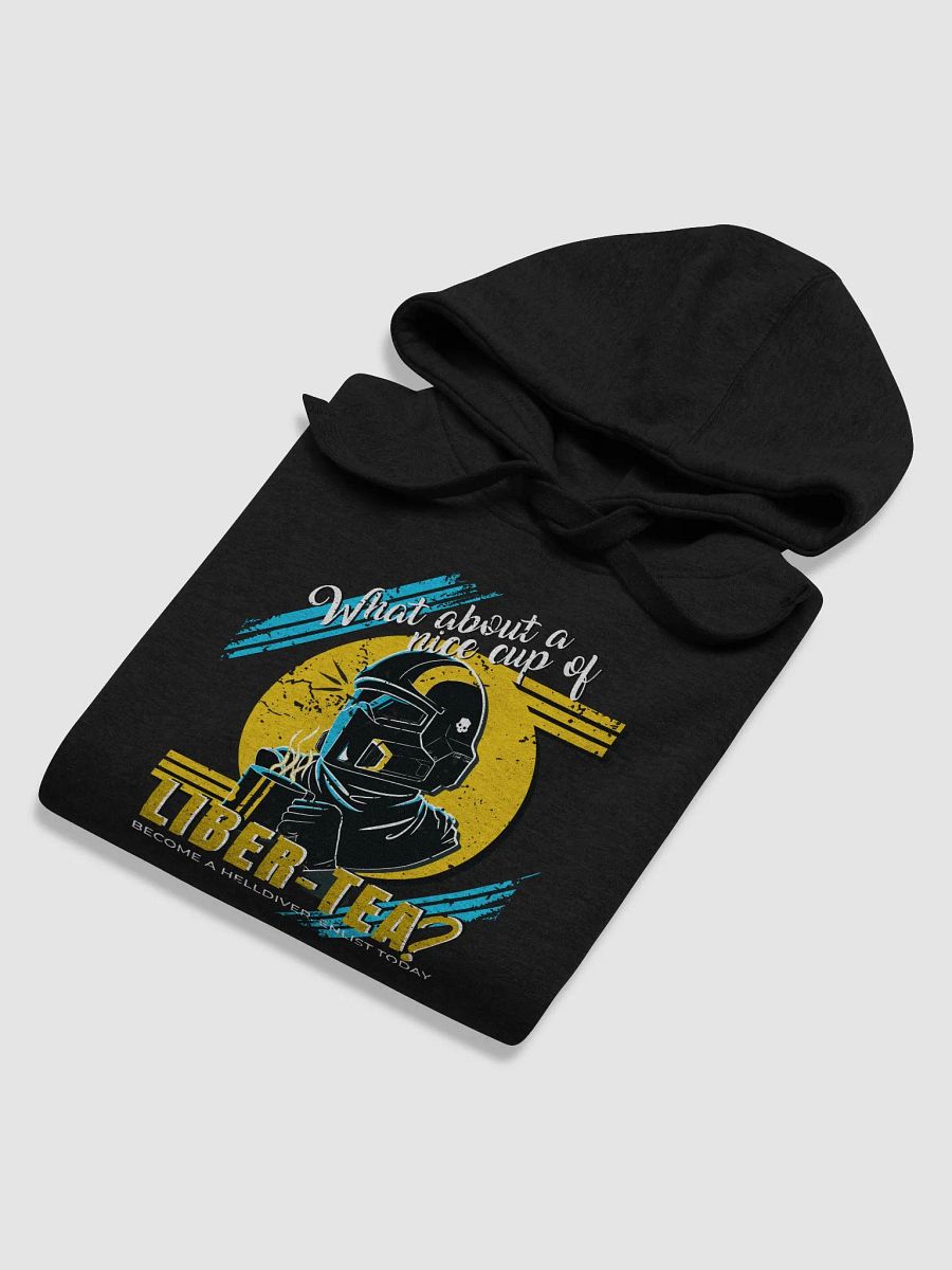 Helldivers 2 Retro Sweatshirt Hoodie | What About a Cup of Liber-Tea? product image (6)