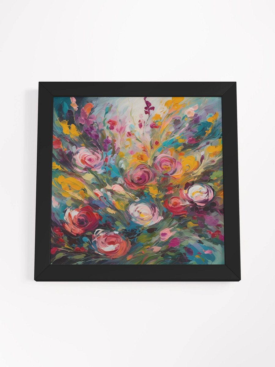 Blurred Floral Framed Premium Poster product image (18)