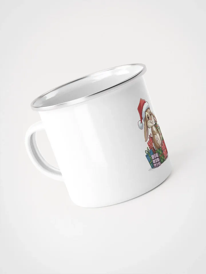 Santa Bunny Enamel Mug product image (2)