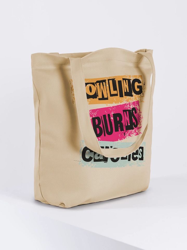 Bowling Burns Calories Tote Bag product image (4)