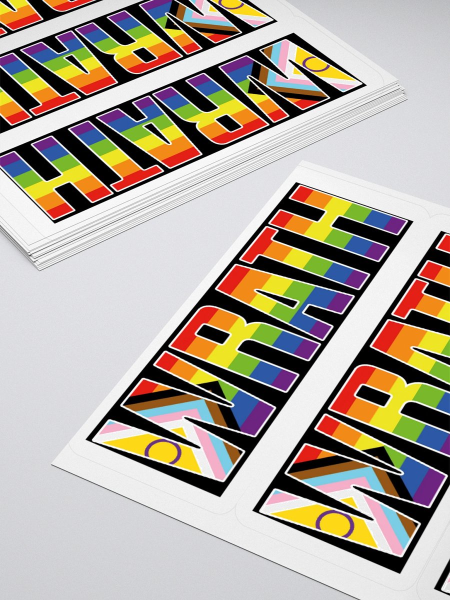 WRATH 2023 bubble free stickers product image (12)