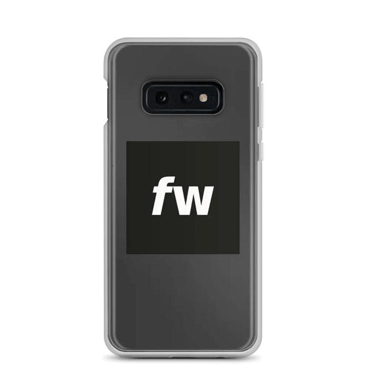 FW Bold White Letters Samsung® Case product image (3)