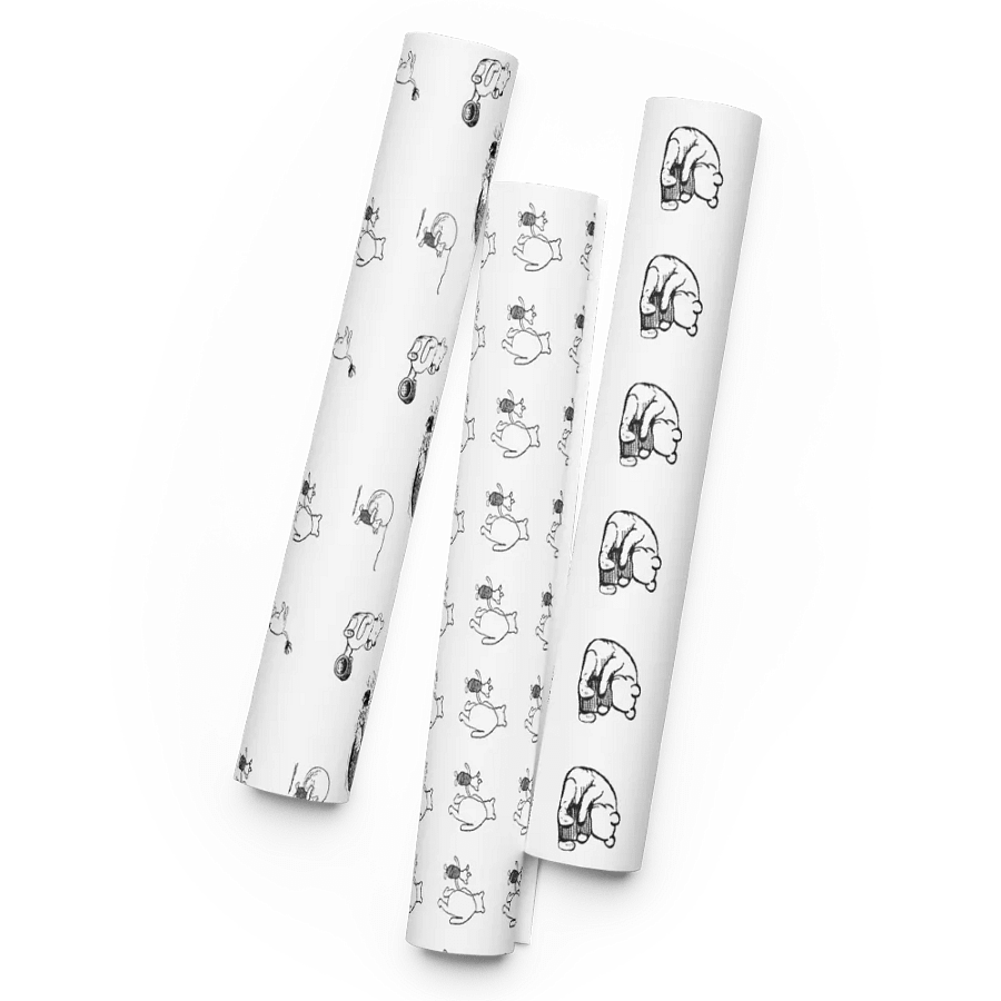 Pooh Bear Wrapping Paper product image (3)