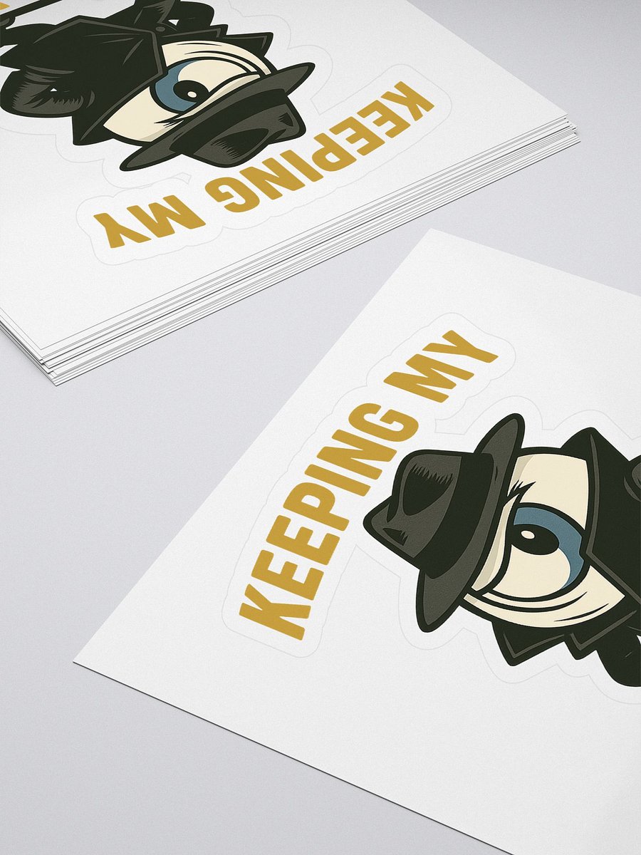 Sleuthy Eyeball Detective Kiss Cut Stickers product image (4)