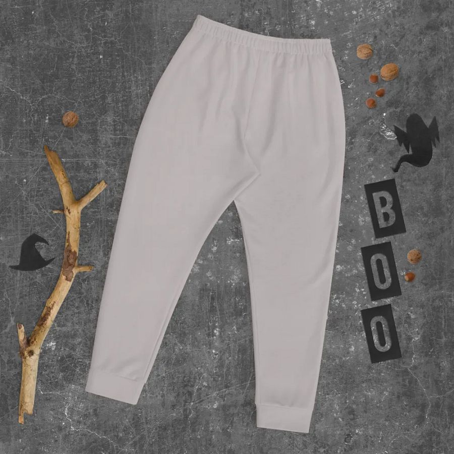 Plain Gray True Summer Recycled Polyester Premium Men's Joggers by Treasure Pie product image (8)