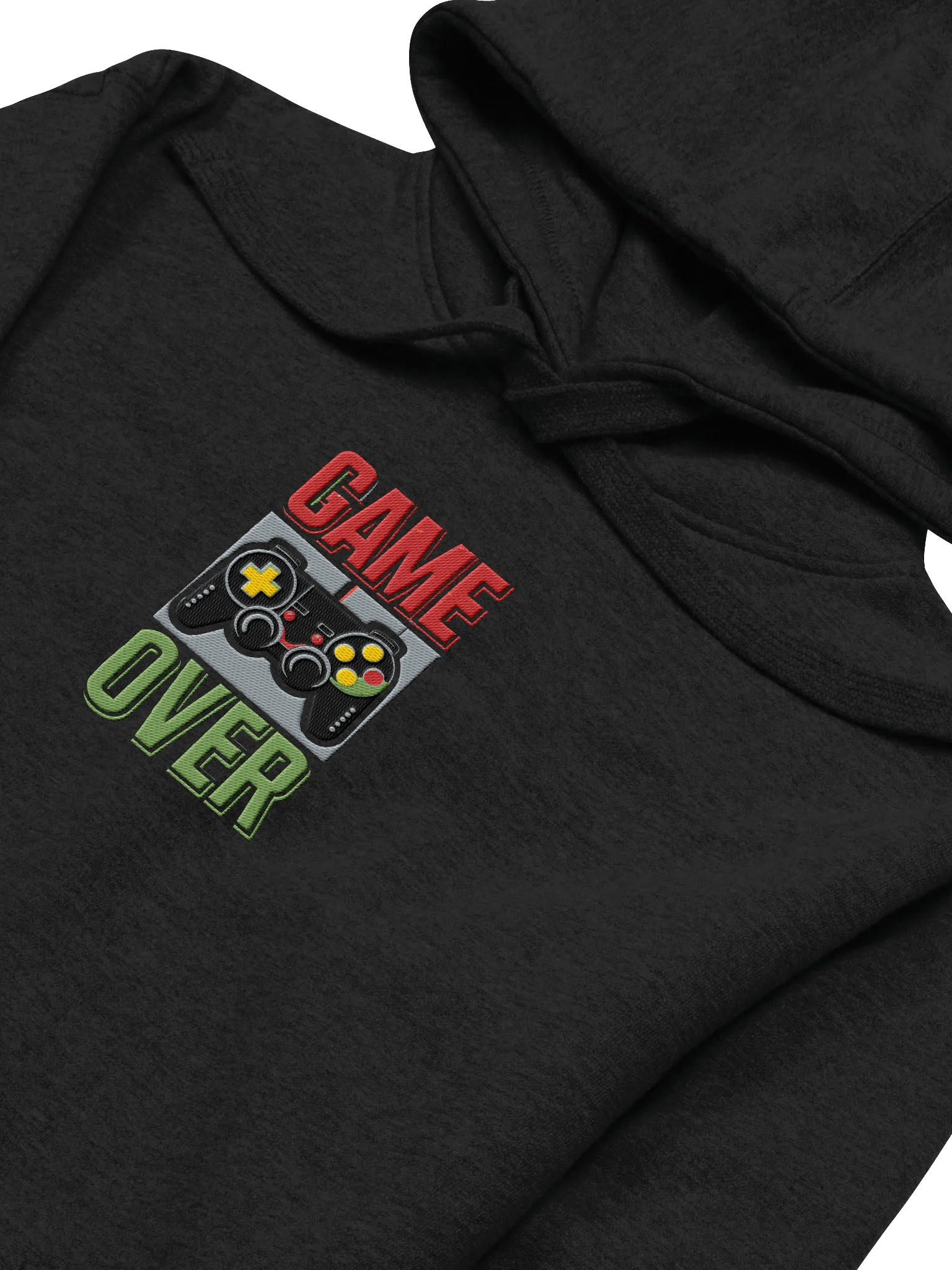 Game Over! Center Embroidered Hoodie product image (2)