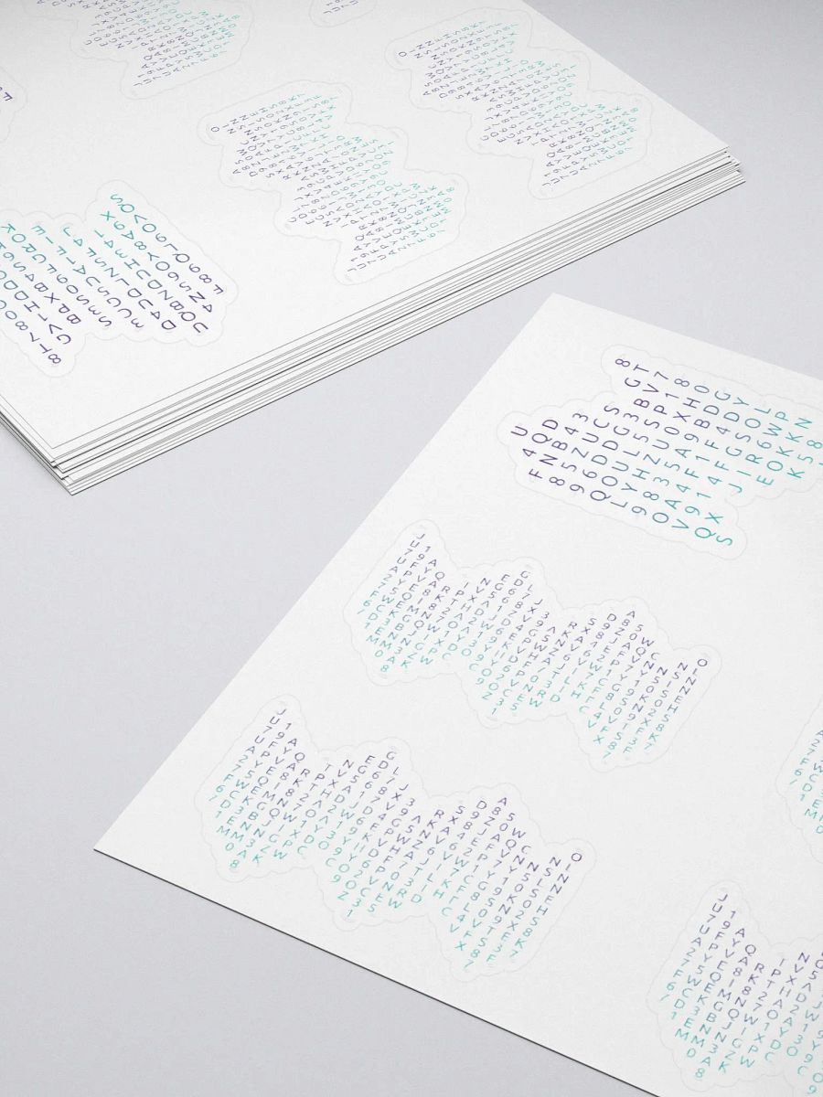 Ra1nfall Sticker Sheet product image (12)