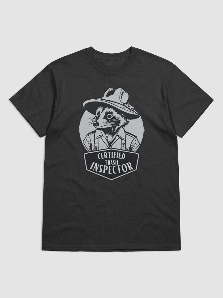 Certified Trash Inspector Raccoon Tee product image (1)